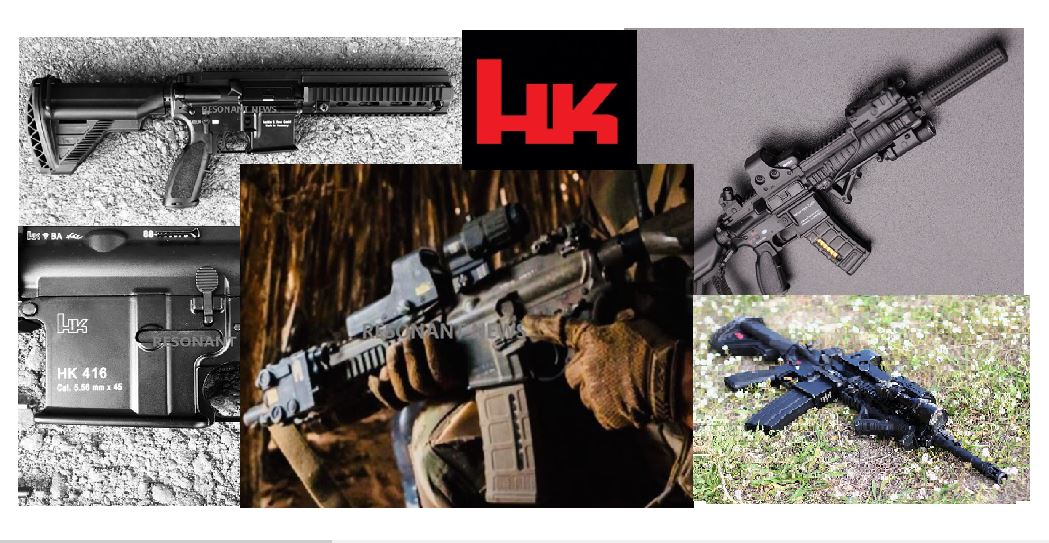 Carrying the Deadliest Assault Rifle—HK416, in your hand