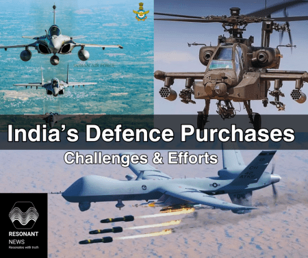 Self Reliance in India’s Defence Sector– Challenges & Efforts