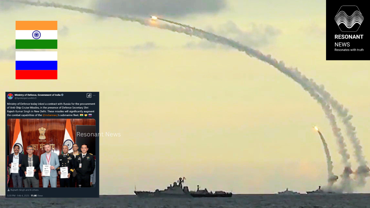 India Signs Contract With Russia to Buy Kalibr-PL Anti-Ship Cruise Missiles