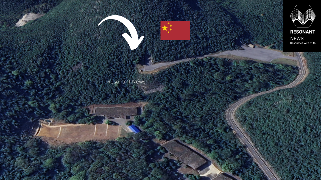 Location of PLA’s Joint Logistics Support Center Hidden inside a Mount