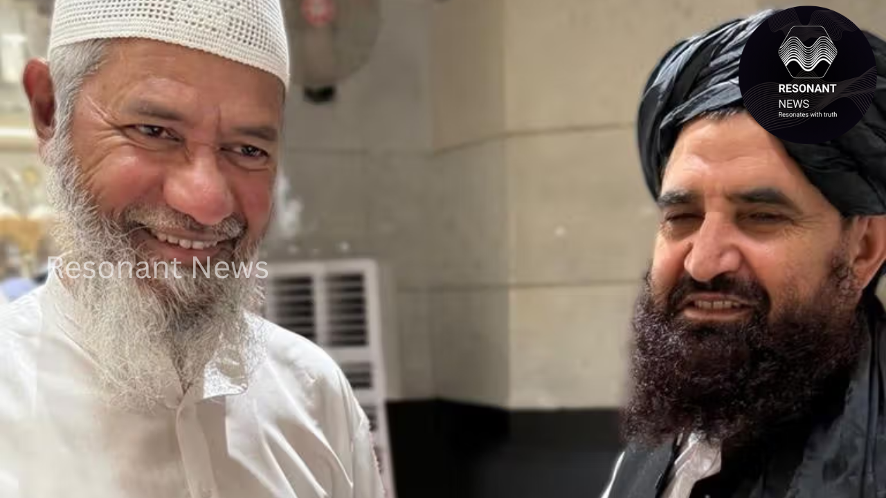 Fugitive Zakir Naik Meets Notorious Taliban Intel Head
