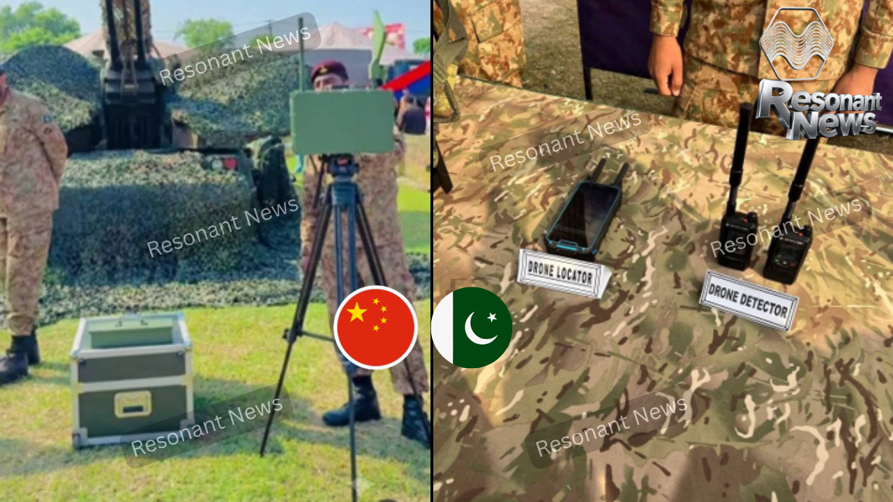 Pakistani Soldiers switch to Chinese Handheld Drone Detectors