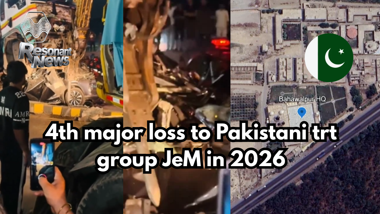 Pakistani group JeM Confirms: JeM Operational Commander Muhammad Asim Killed in Lahore Road Accident